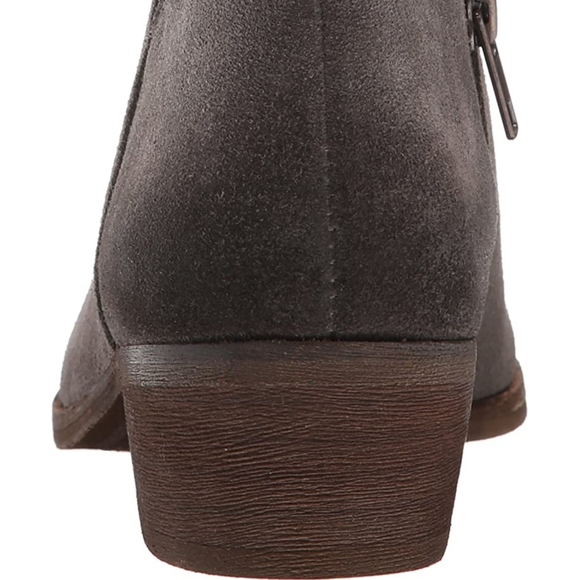 SPLENDID nubuck Hamptyn ankle bootie in smoke 7.5 - Picture 3 of 14